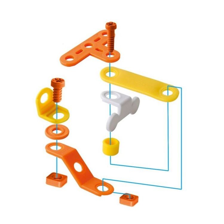 Транспортный конструктор Hanye «Самолетик» — картинка 5