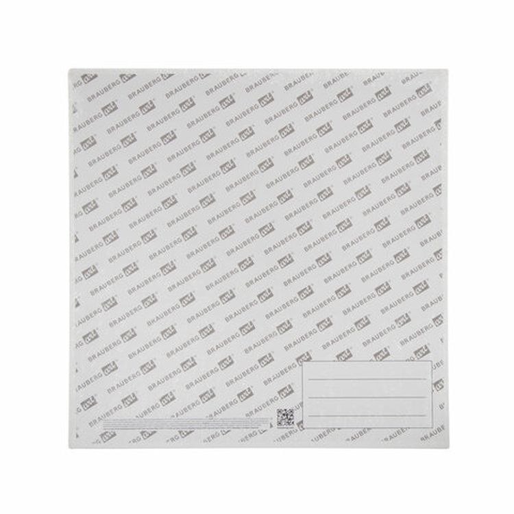 Холст на картоне (МДФ), 30х30  см, грунтованный, хлопок, мелкое зерно, BRAUBERG ART CLASSIC — картинка 5