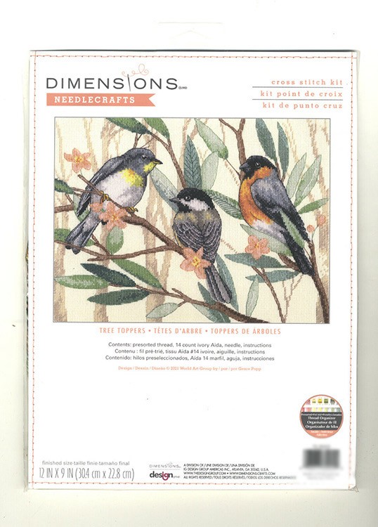 Набор для вышивания «Птички на ветке» — картинка 3