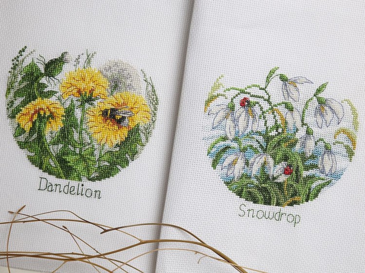 Набор для вышивания «Цветочная нежность. Одуванчики» — картинка 3