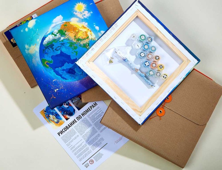 Картина по номерам «Енот» — картинка 7