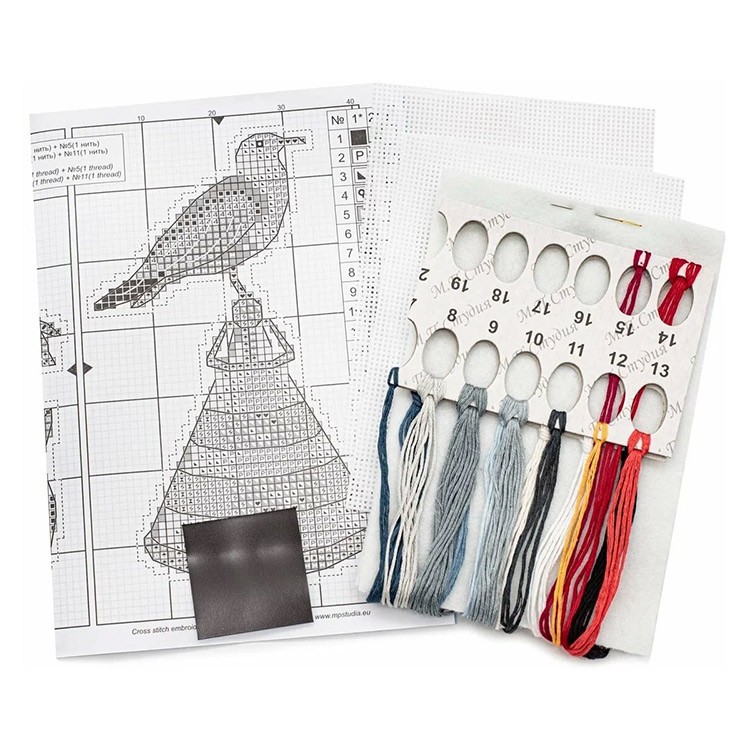 Набор для вышивания «Шум океана. Магниты» — картинка 2