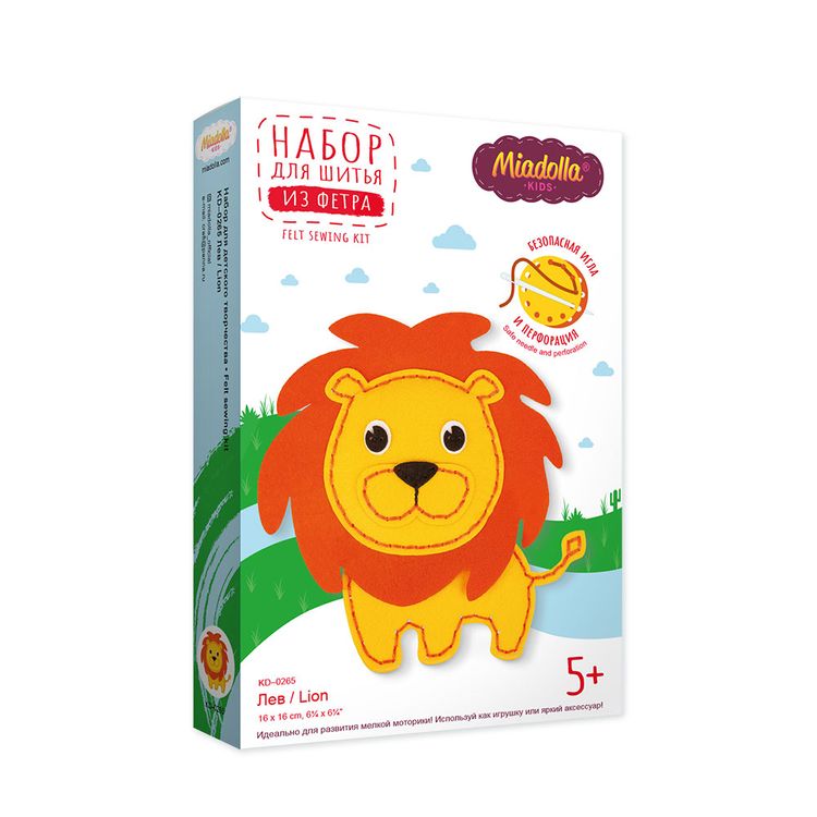 Набор для шитья «Лев» — картинка 3