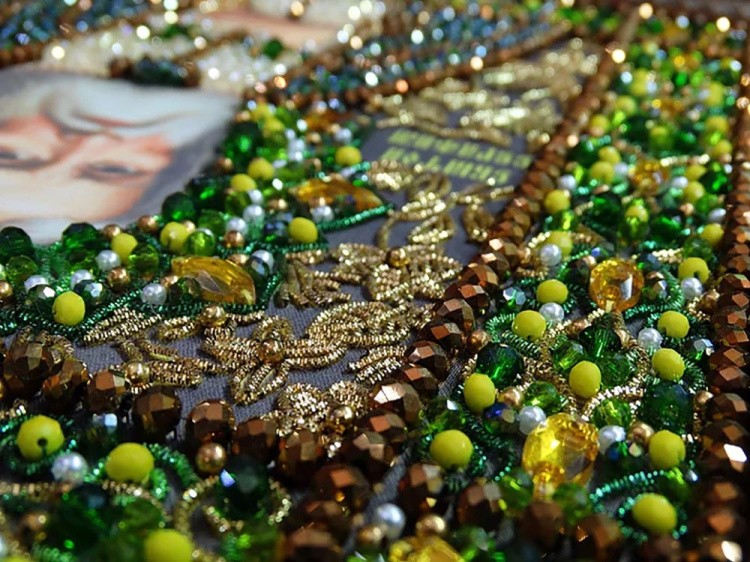 Набор вышивки хрустальными камнями «Святой Серафим Саровский» — картинка 5