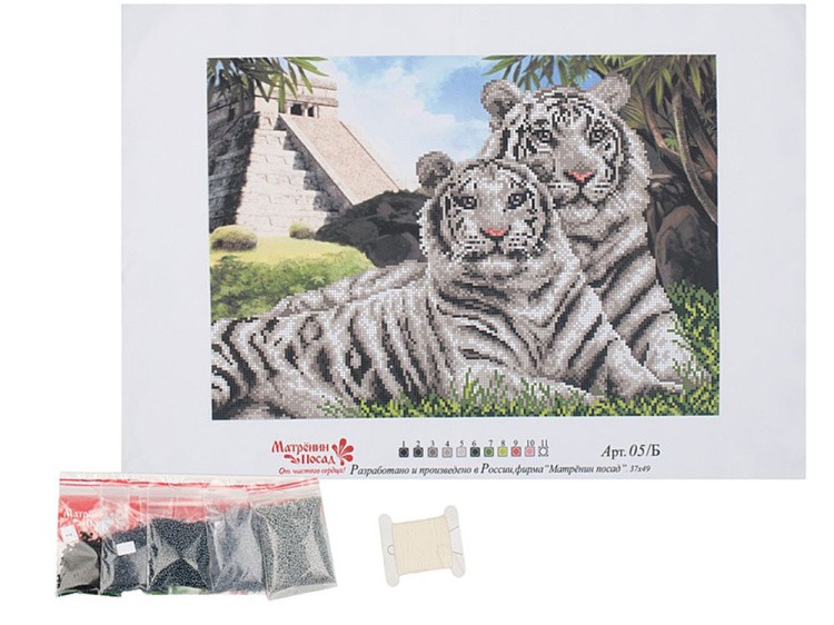 Набор вышивки бисером «Символ силы и долголетия» — картинка 2