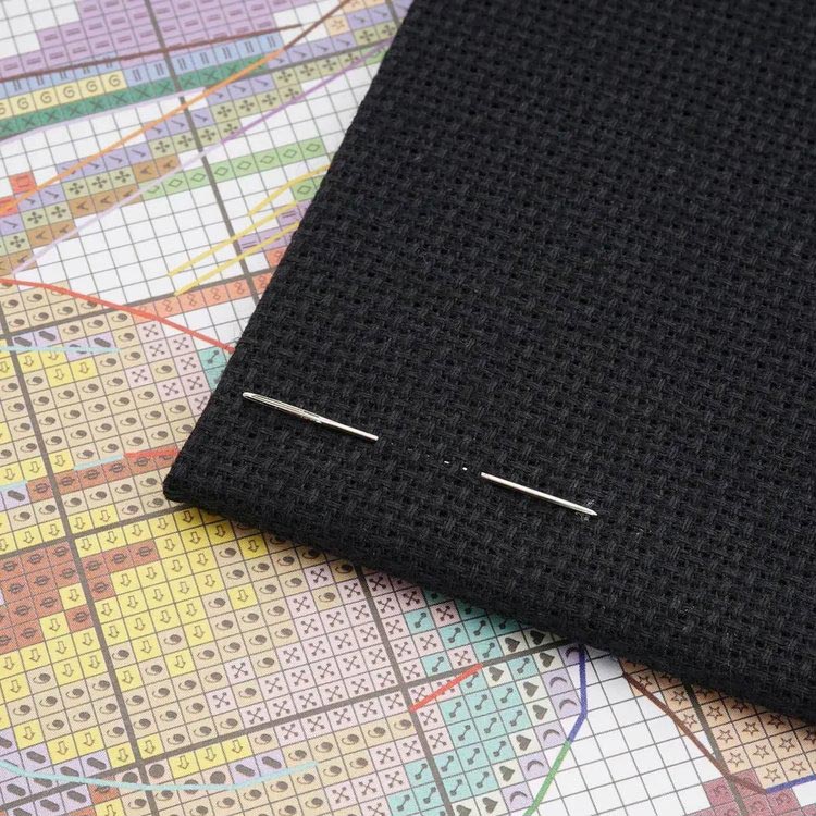 Набор для вышивания «Физалис на черном» — картинка 3