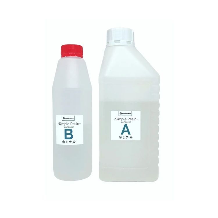 Ювелирная прозрачная смола Simple Resin, 1000 г, EpoximaxX — картинка 2