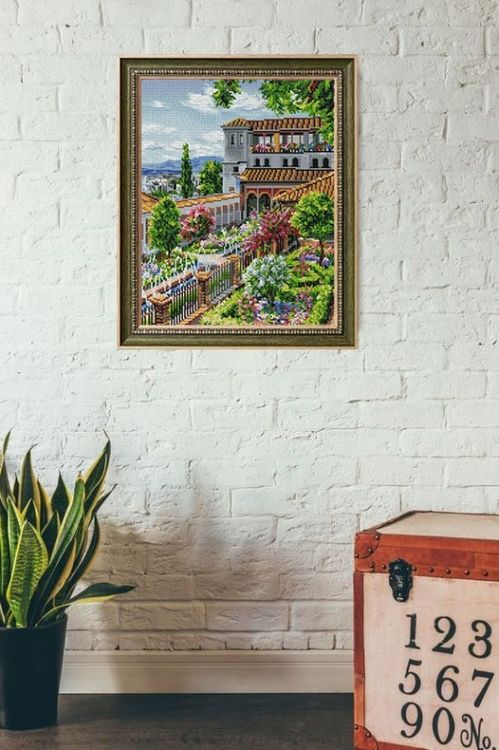 Алмазная вышивка «Сады Гранады» — картинка 6