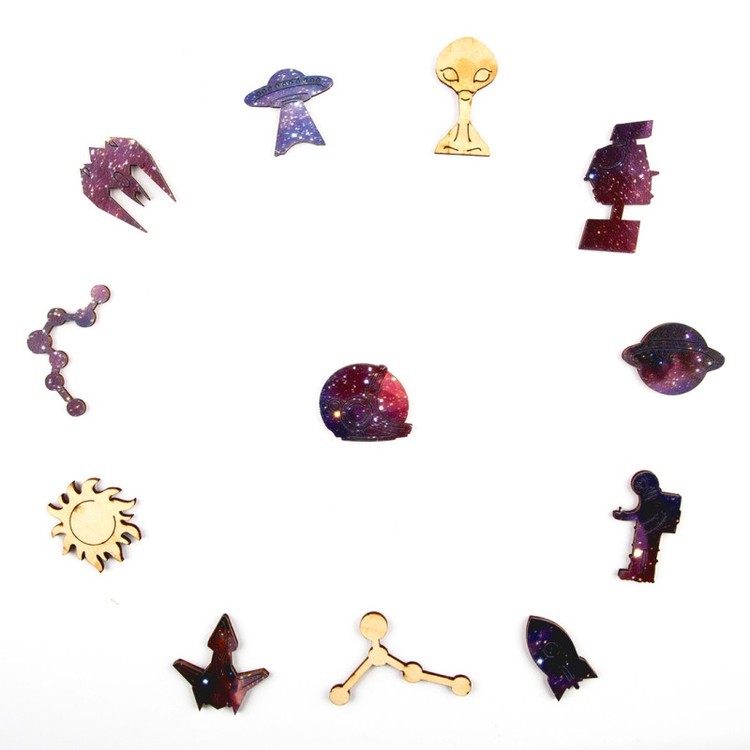 Деревянные пазлы «Магия космоса L», Woodbests — картинка 4