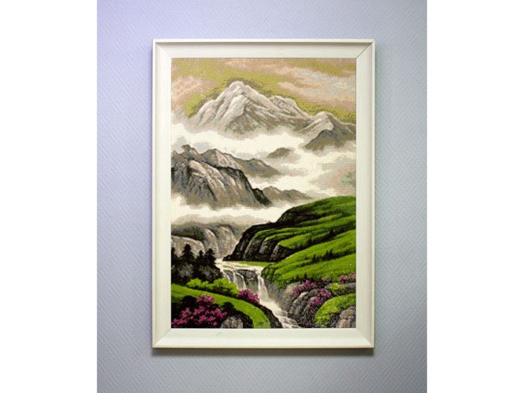 Алмазная вышивка «Горный туман» — картинка 3