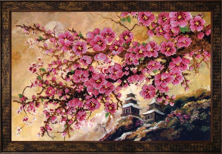 Набор вышивки бисером «Сакура» — картинка 2