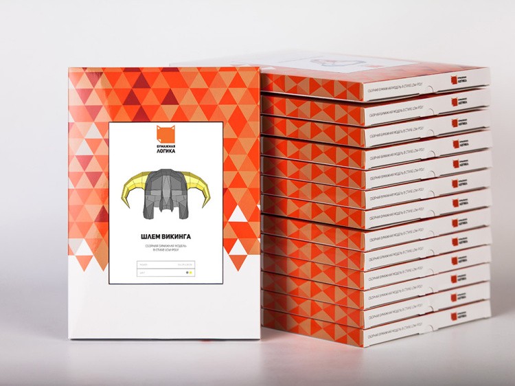 Бумажная модель для склеивания шлем «Викинг» — картинка 4