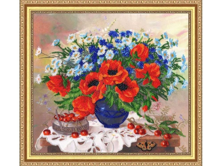 Набор вышивки бисером «Летнее соцветие» — картинка 2