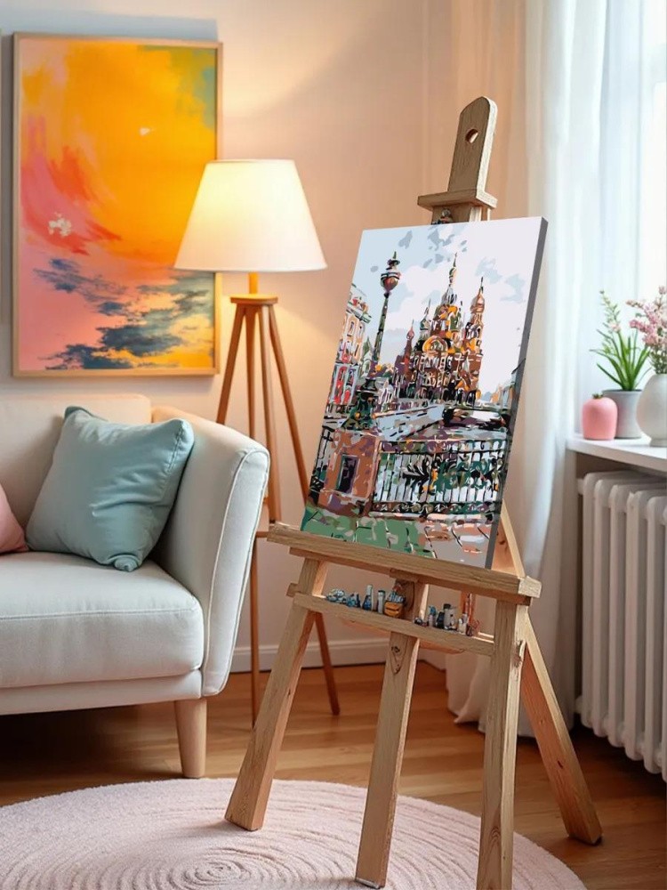 Картина по номерам «Петербургские каналы» — картинка 10