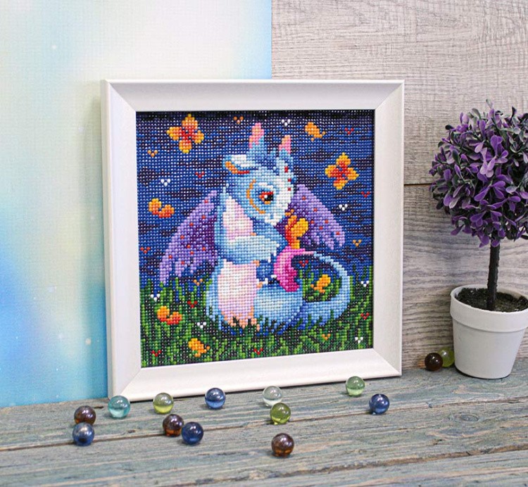 Алмазная вышивка «Лунный дракон» — картинка 3