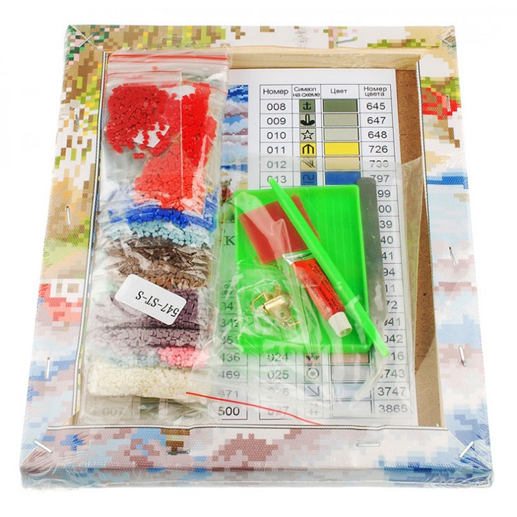 Алмазная вышивка «Берег» — картинка 3