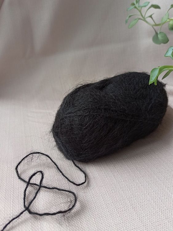 Пряжа Камтекс Астория (003), черный, 5 шт. по 50 г — картинка 3