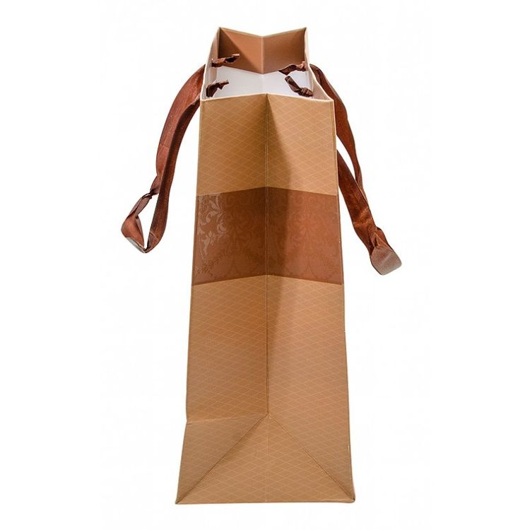Подарочный пакет «Коричневая лента» — картинка 4