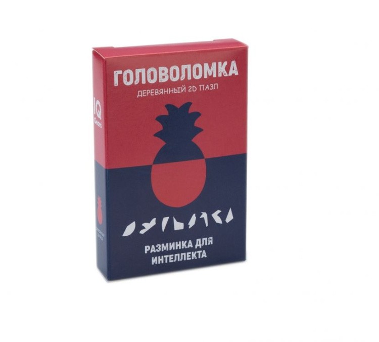 Головоломка деревянная Ананас, 8 элементов — картинка 2