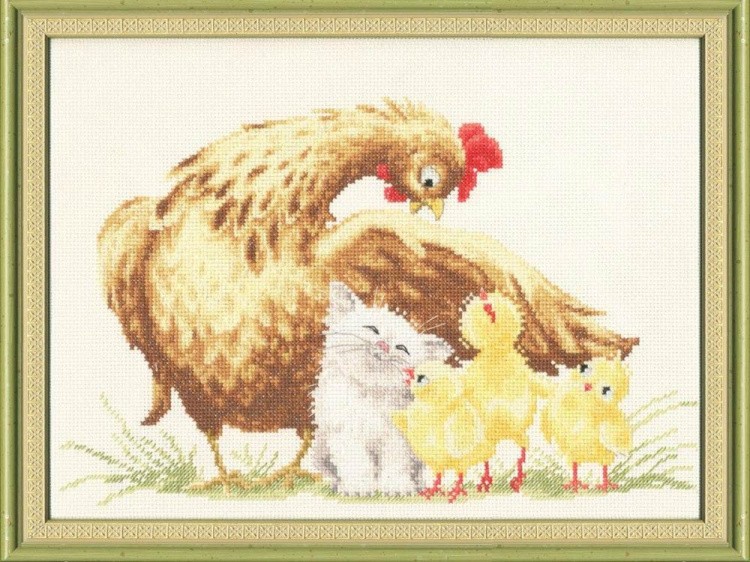 Набор для вышивания «Под крылышком» — картинка 2