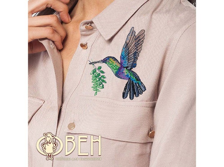 Набор для вышивания «Радужная птичка» — картинка 4