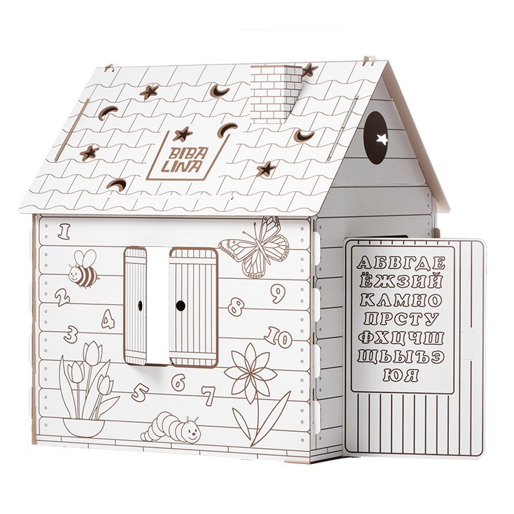 Домик-раскраска — картинка 2