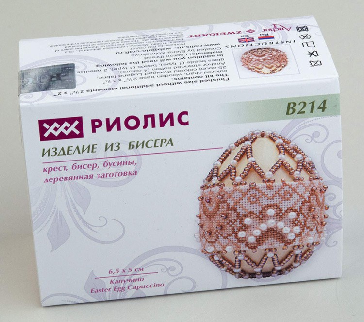 Набор для бисероплетения «Яйцо. Капучино» — картинка 3