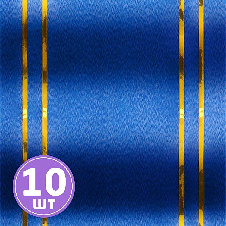 Подарочный бант, 15,5 см, 10 шт., цвет: синий, Stilerra