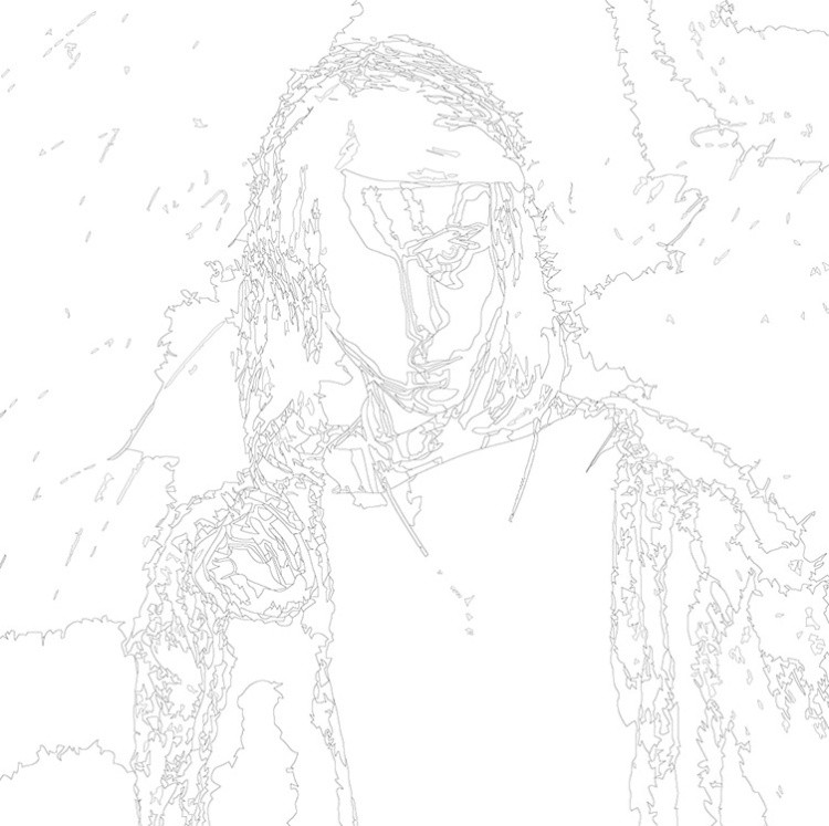 Картина по номерам «Рэпер Heronwater» — картинка 3