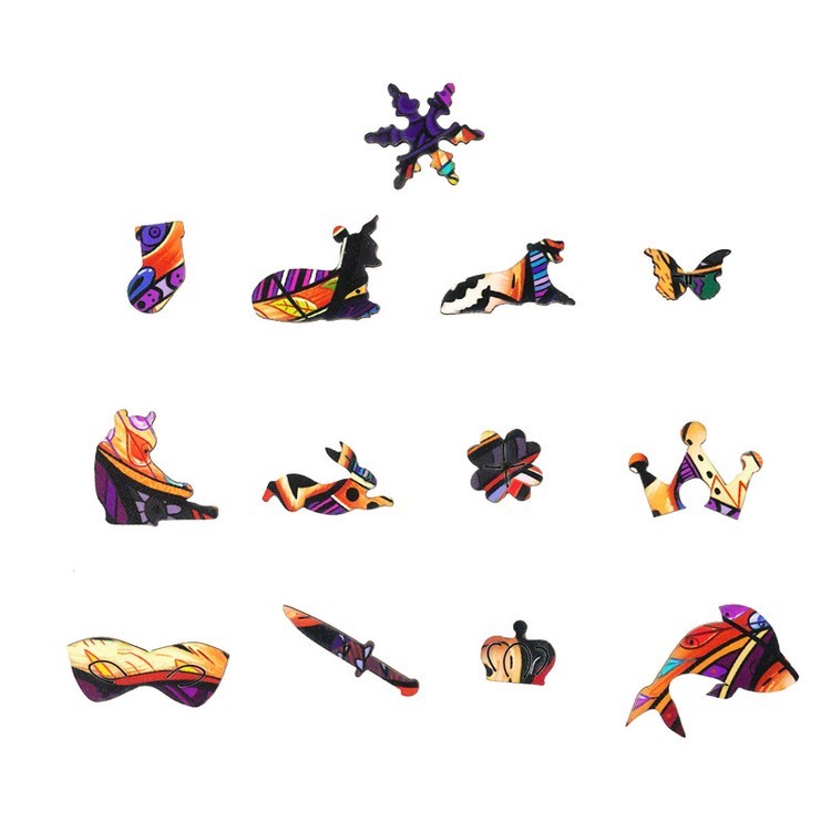 Деревянные пазлы «Золотая пчела L», Woodbests — картинка 4