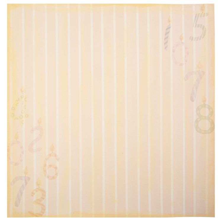 Бумага для скрапбукинга «День Рождение», 180 г/м2, 30,5x30,5 см, 10 шт., Mr.Painter — картинка 3