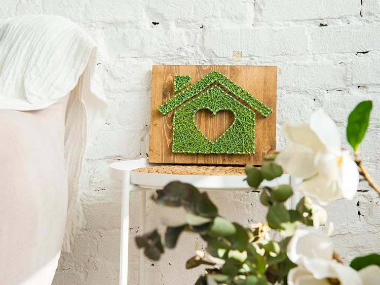 Набор для творчества STRING ART «Дом» — картинка 8