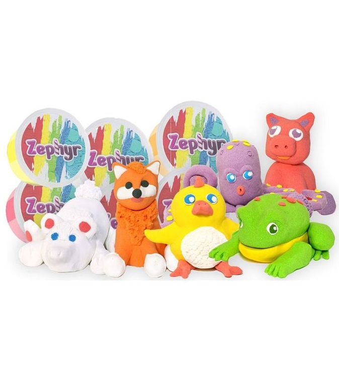 Кинетический пластилин Лепа «Zephyr» оранжевый (0,150 кг в банке) — картинка 2