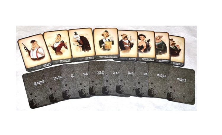 Карточная командно-ролевая игра «Мафия. Гангстеры» — картинка 5