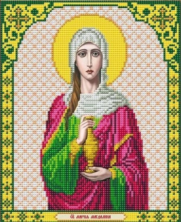 Рисунок на ткани «Святая Мария Магдалина»