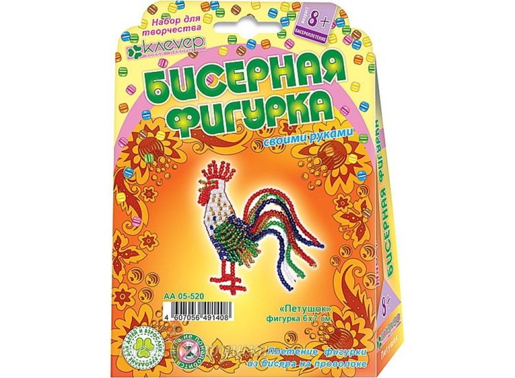 Набор для изготовления бисерной фигурки «Петушок» — картинка 2
