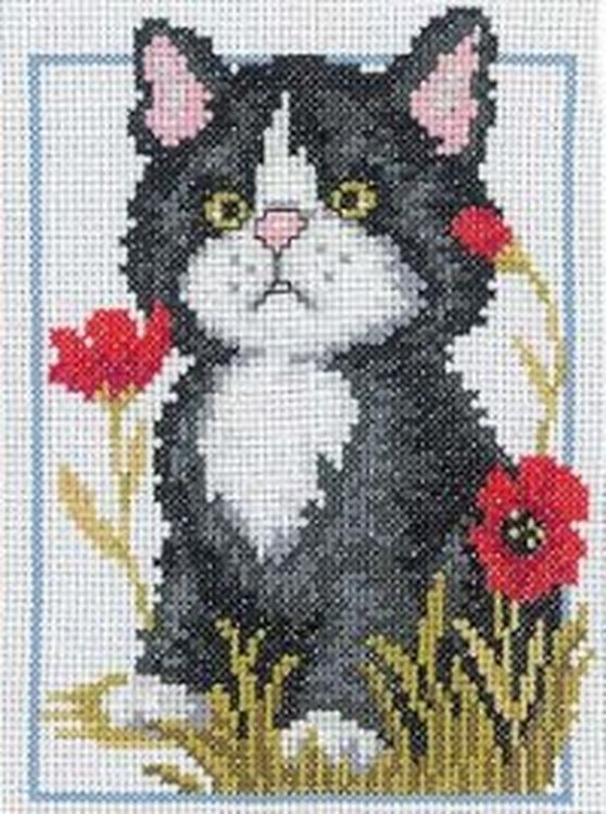 Набор для вышивания «Черный котенок», РТО