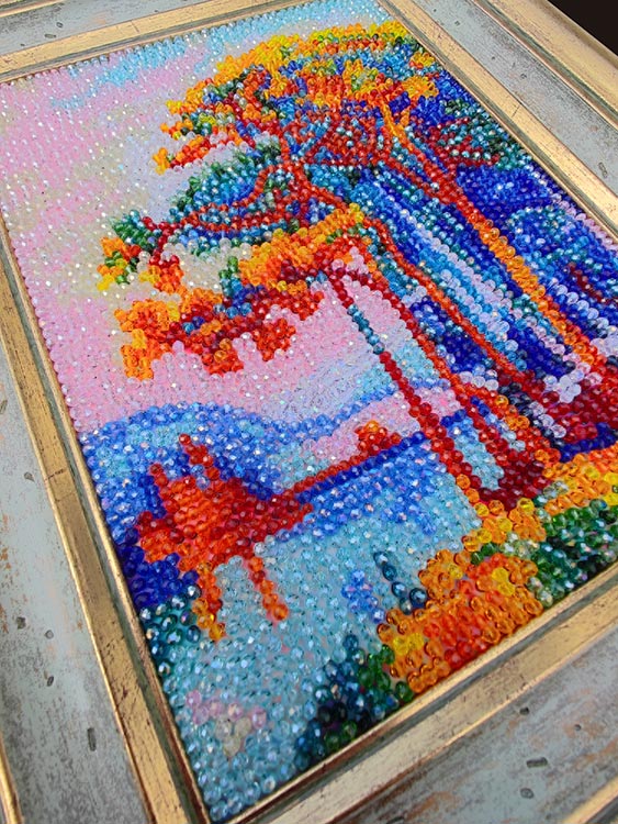 Набор вышивки хрустальными камнями «Антибы» — картинка 3