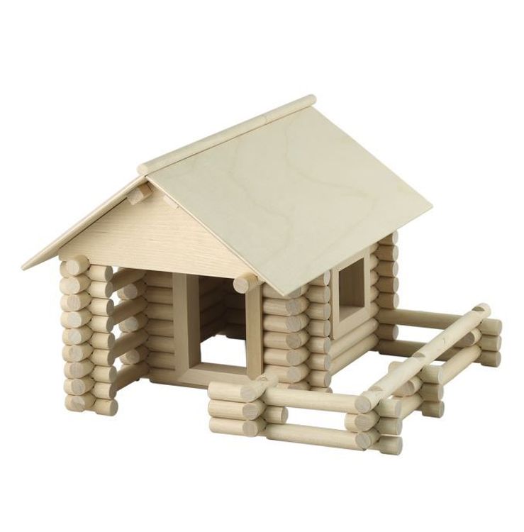 Конструктор из дерева «Деревенский дом 2» (8 моделей) — картинка 2