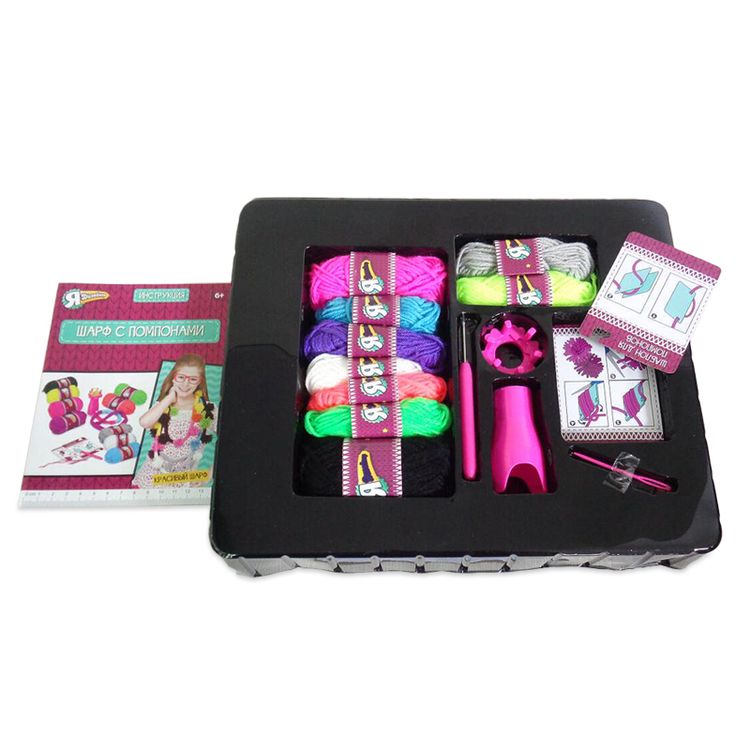 Набор для вязания шарфа — картинка 3