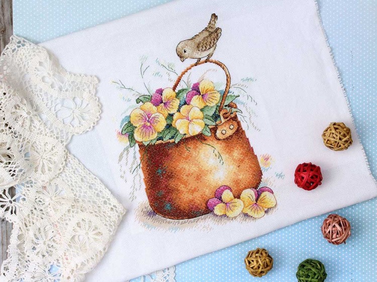 Набор для вышивания «Цветочная легкость» — картинка 2