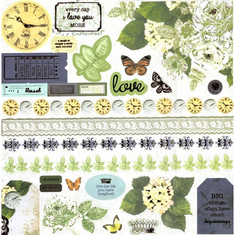 Набор бумаги «Бег времени» — картинка 6