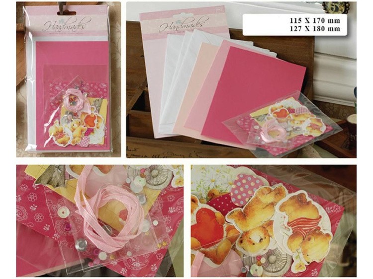 Набор для скрапбукинга «Открытка (3 шт.)» — картинка 2