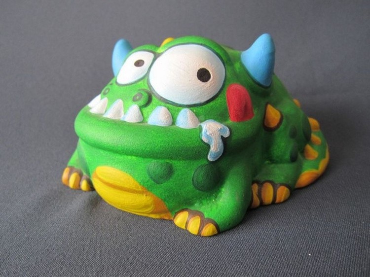 Фигурка для раскрашивания «Монстр Жутик» — картинка 2