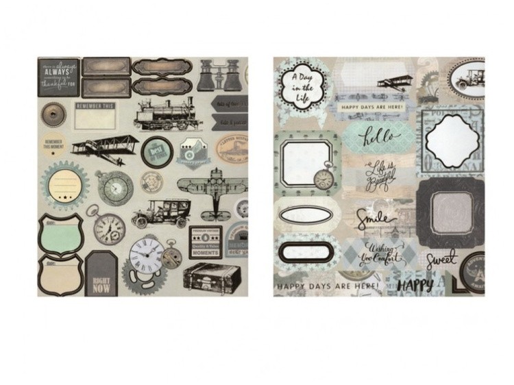 Набор бумаги «Винтажное настроение» — картинка 4