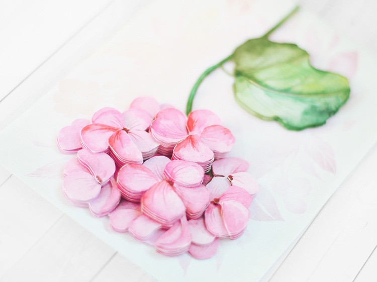 Папертоль «Розовая гортензия» — картинка 3