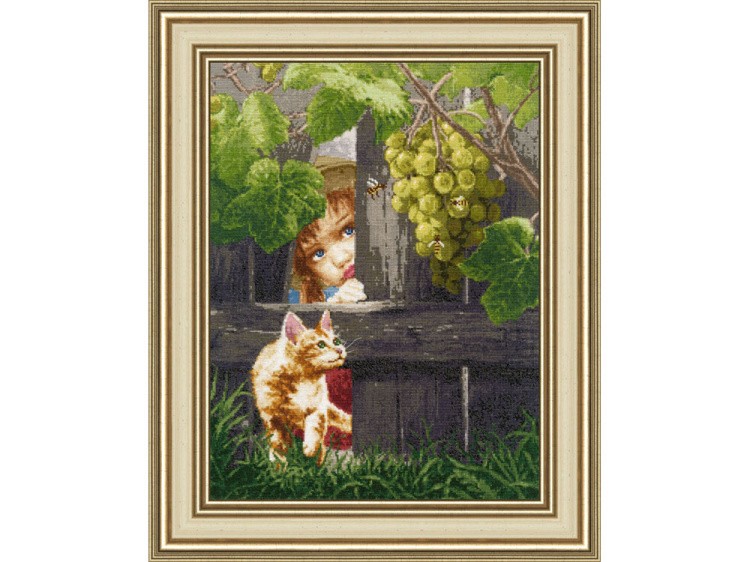 Набор для вышивания «За виноградом» — картинка 2