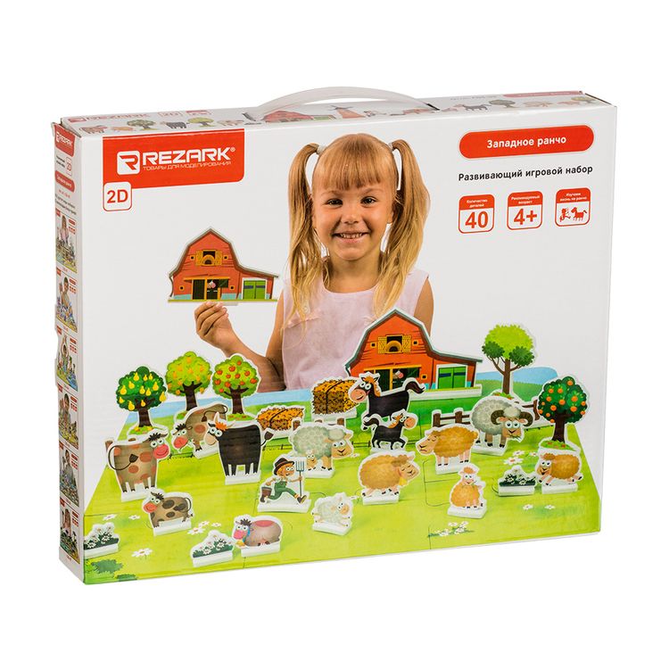Развивающий игровой набор «Западное ранчо» — картинка 3
