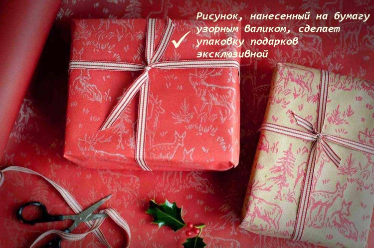 Узорный валик «Дерево» — картинка 7