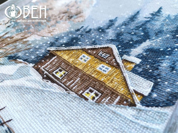 Набор для вышивания «Зимняя тишина» — картинка 2